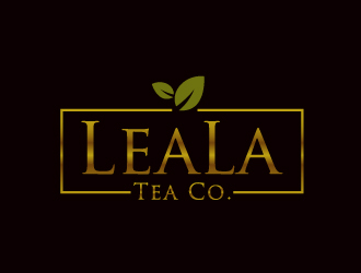 LeaLa Tea Co. logo design by gateout