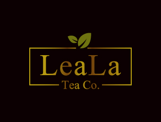 LeaLa Tea Co. logo design by gateout