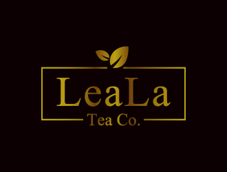 LeaLa Tea Co. logo design by gateout