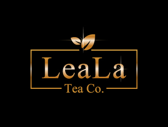 LeaLa Tea Co. logo design by gateout