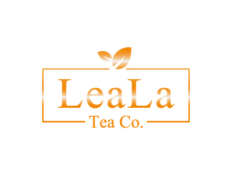 LeaLa Tea Co. logo design by gateout