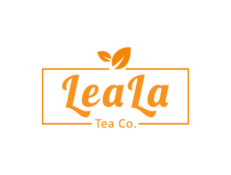 LeaLa Tea Co. logo design by gateout