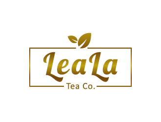 LeaLa Tea Co. logo design by gateout