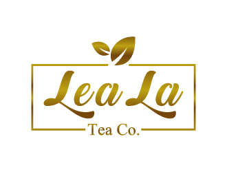 LeaLa Tea Co. logo design by gateout