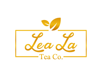 LeaLa Tea Co. logo design by gateout