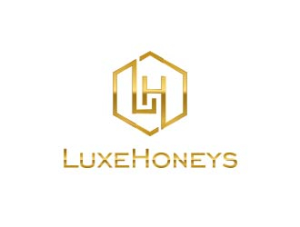 Luxe Honeys logo design by usef44