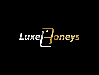 Luxe Honeys logo design by zonpipo1