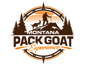 Montana Pack Goat Experience  logo design by jaize