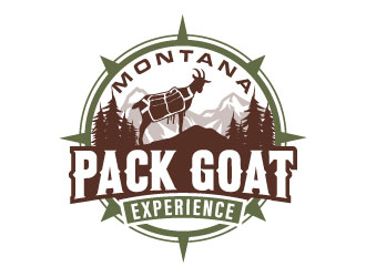 Montana Pack Goat Experience  logo design by daywalker