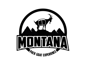 Montana Pack Goat Experience  logo design by ekitessar
