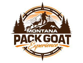 Montana Pack Goat Experience  logo design by jaize