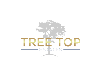 Tree Top Estates logo design by rief