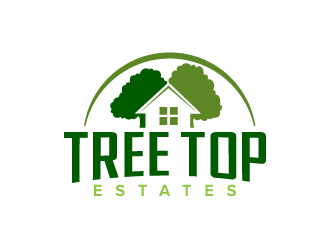 Tree Top Estates logo design by jaize