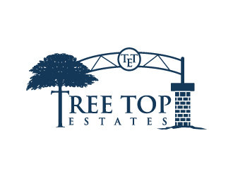 Tree Top Estates logo design by MUSANG