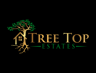 Tree Top Estates logo design by Gwerth