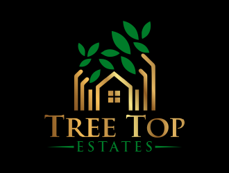 Tree Top Estates logo design by Gwerth