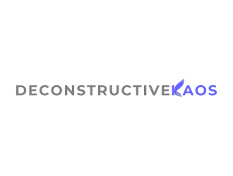 Deconstructive kaos logo design by naldart