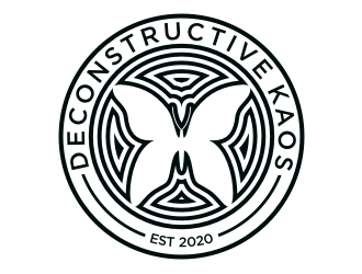 Deconstructive kaos logo design by nurul_rizkon