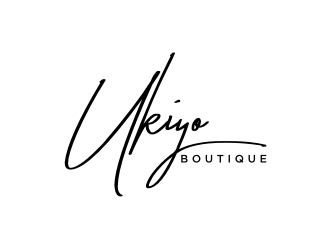 Ukiyo Boutique logo design by puthreeone