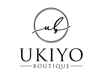 Ukiyo Boutique logo design by puthreeone