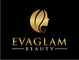 EVAGLAM BEAUTY  logo design by puthreeone