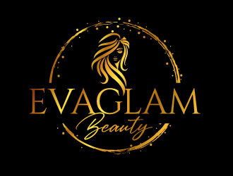 EVAGLAM BEAUTY  logo design by jaize