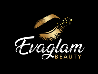 EVAGLAM BEAUTY  logo design by ingepro