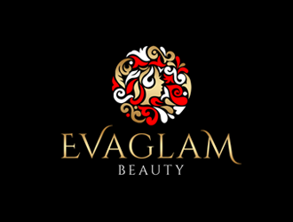 EVAGLAM BEAUTY  logo design by ingepro