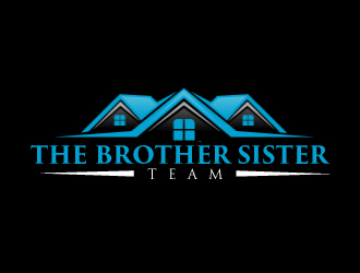 The Brother Sister Team logo design by AamirKhan