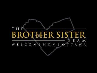 The Brother Sister Team logo design by GassPoll