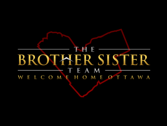 The Brother Sister Team logo design by GassPoll