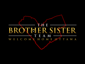 The Brother Sister Team logo design by GassPoll