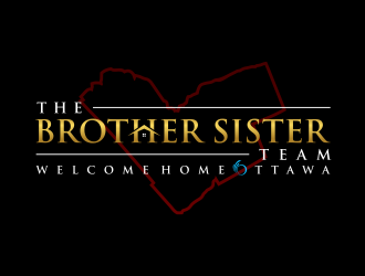 The Brother Sister Team logo design by GassPoll