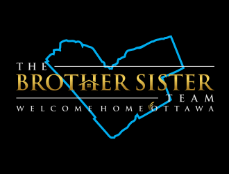The Brother Sister Team logo design by GassPoll