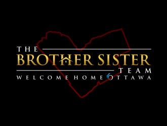 The Brother Sister Team logo design by GassPoll