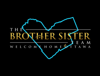 The Brother Sister Team logo design by GassPoll