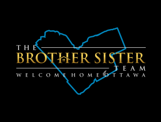 The Brother Sister Team logo design by GassPoll