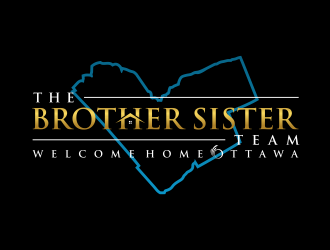 The Brother Sister Team logo design by GassPoll