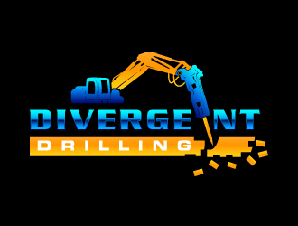 Divergent Drilling (Divergent Drilling Ltd.) logo design by dibyo