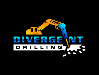 Divergent Drilling (Divergent Drilling Ltd.) logo design by dibyo