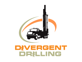 Divergent Drilling (Divergent Drilling Ltd.) logo design by bluespix
