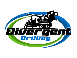 Divergent Drilling (Divergent Drilling Ltd.) logo design by AamirKhan