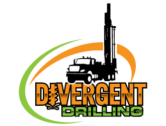 Divergent Drilling (Divergent Drilling Ltd.) logo design by bluespix