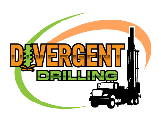 Divergent Drilling (Divergent Drilling Ltd.) logo design by bluespix
