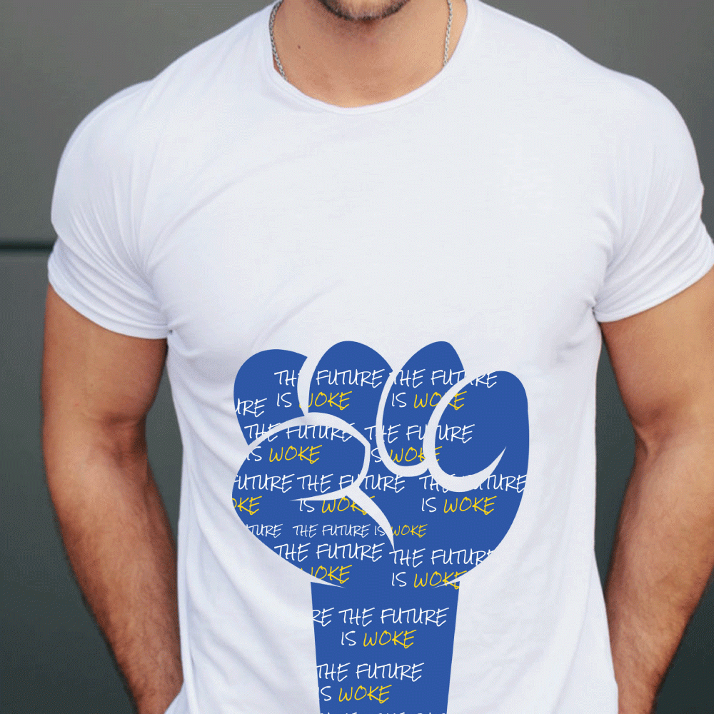 The Future Is Woke. logo design by bayudesain88