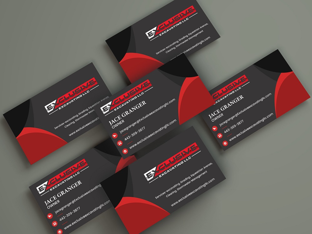 Exclusive Excavating LLC logo design by nehel