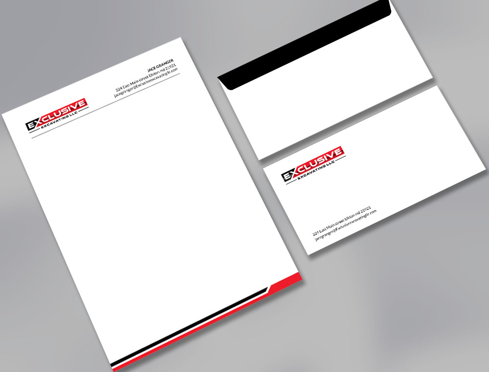 Exclusive Excavating LLC logo design by fritsB