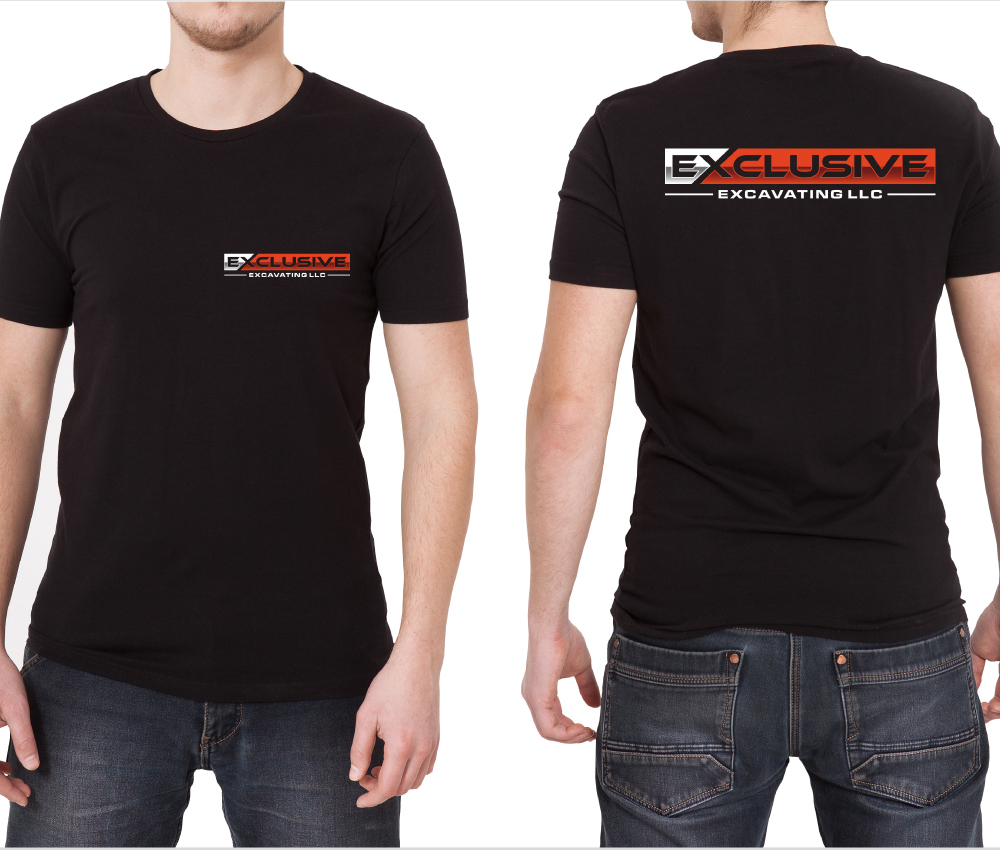 Exclusive Excavating LLC logo design by labo