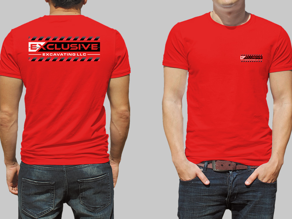 Exclusive Excavating LLC logo design by Gelotine
