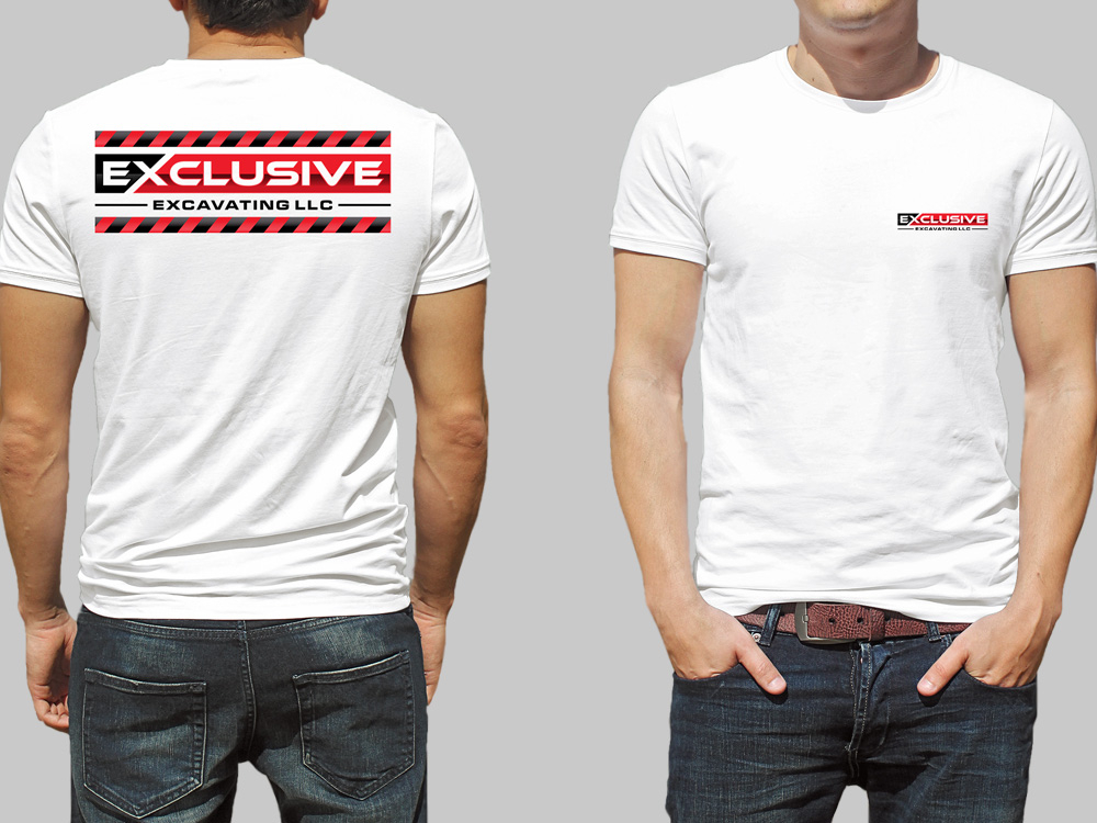 Exclusive Excavating LLC logo design by Gelotine